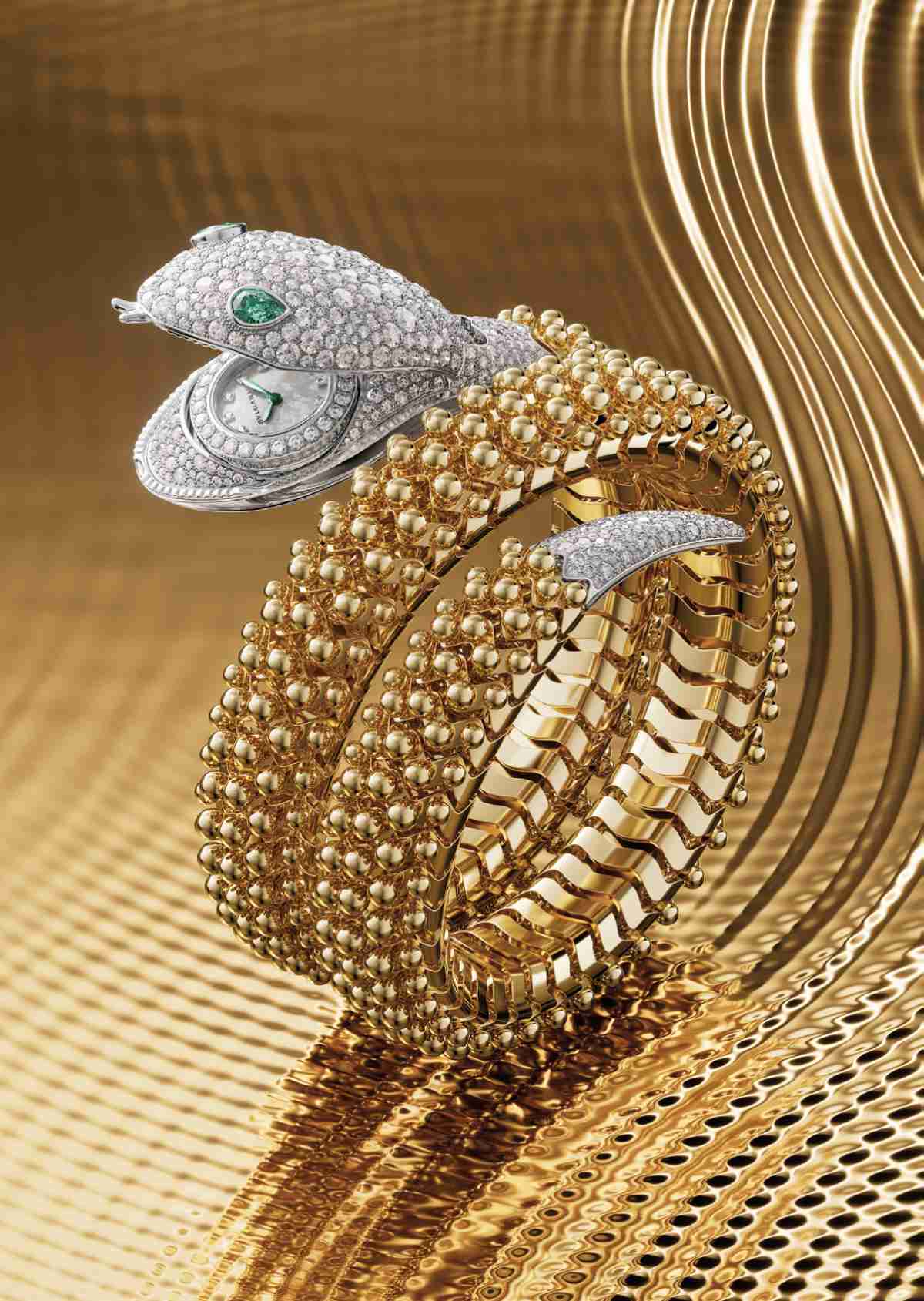 Bvlgari Serpenti Pallini Watch, Precious Vibrations