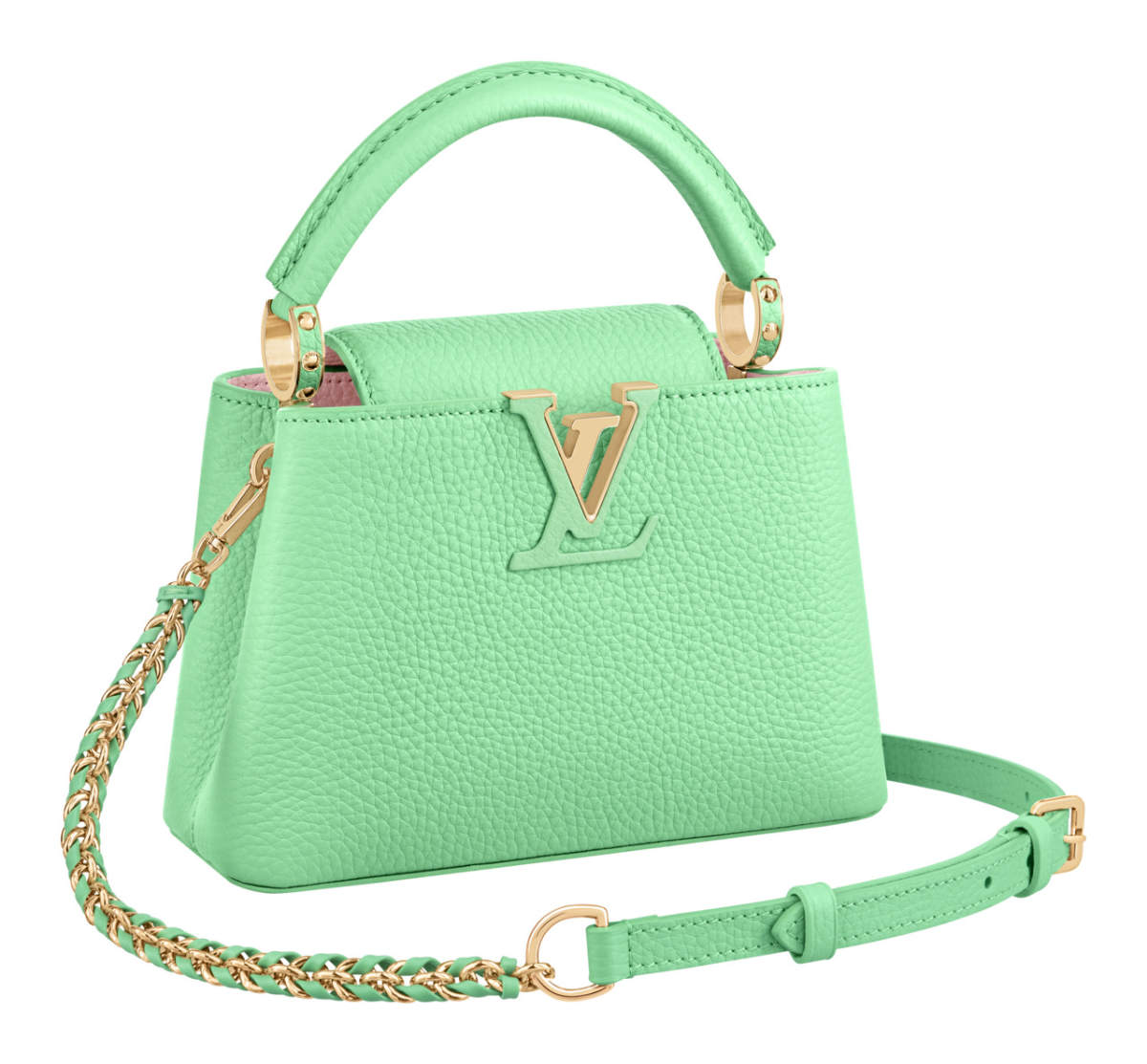 MANIFESTO - REAL-LIFE MERMAIDS, THIS IS YOUR WAVY ONSHORE BAG: Louis  Vuitton's Capucines Mini Bags