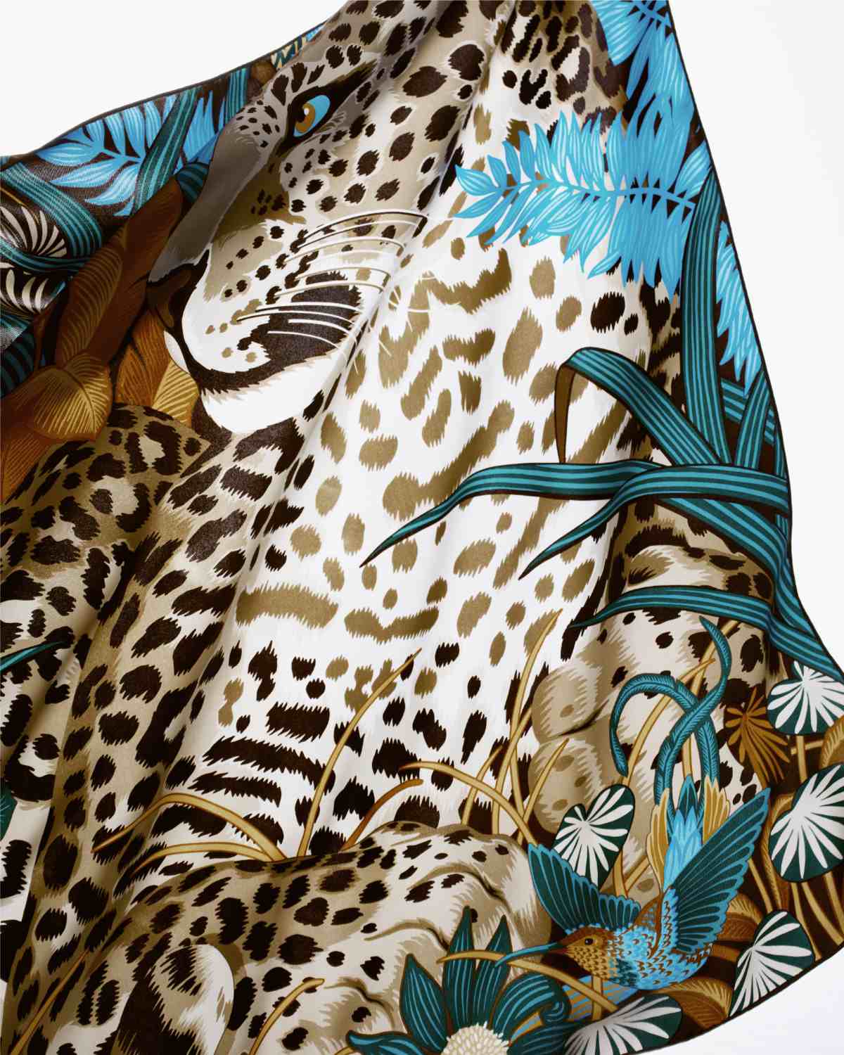 When Cartier Scarves Tell The Story Of The Panther