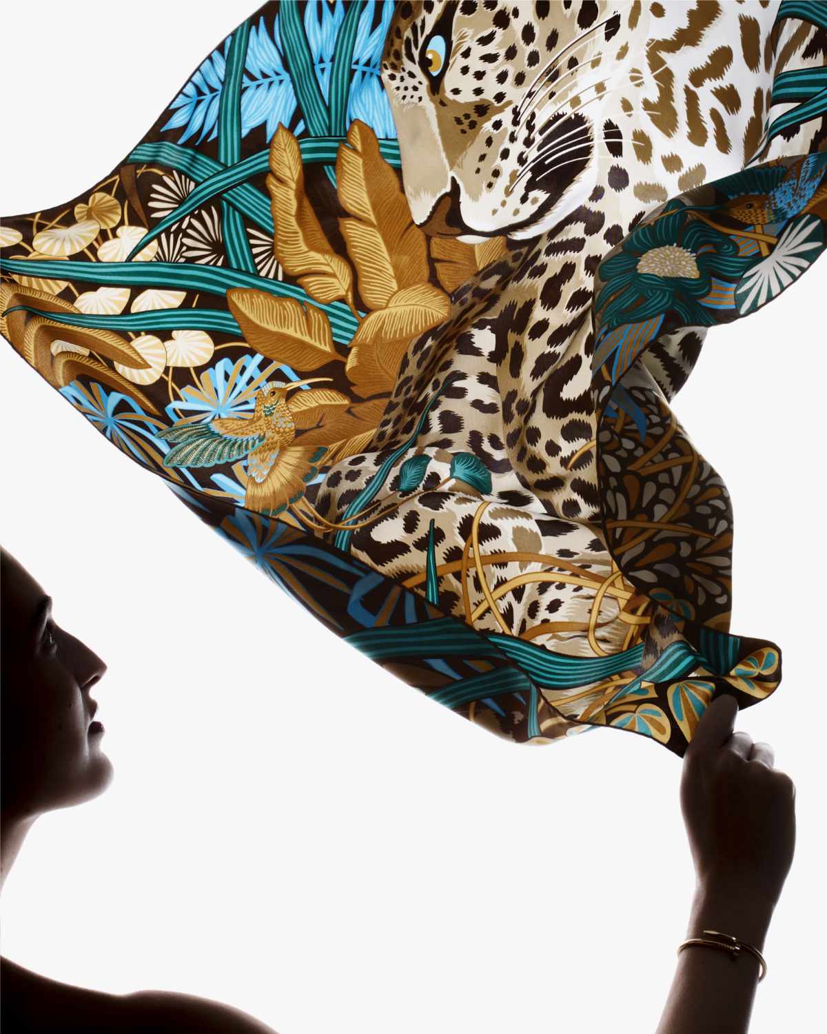 When Cartier Scarves Tell The Story Of The Panther