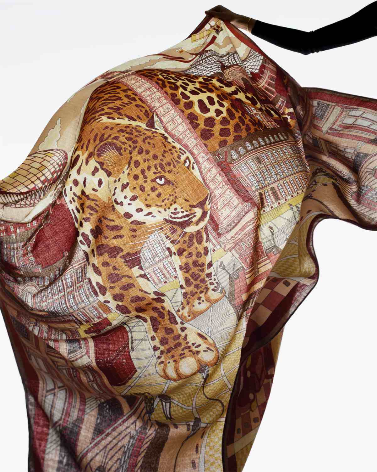 When Cartier Scarves Tell The Story Of The Panther