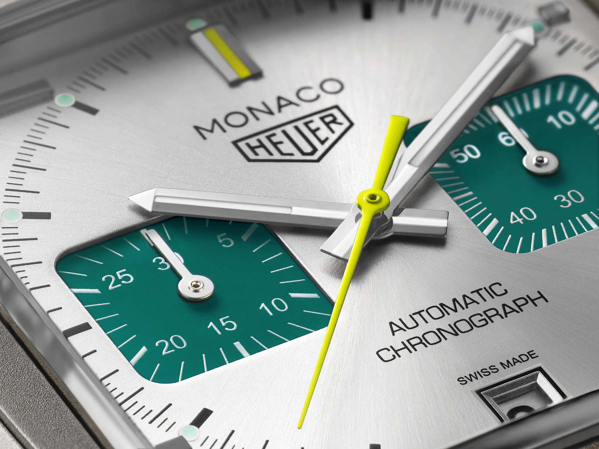 Tag Heuer Presents Its New Monaco Chronograph Racing Green Watch