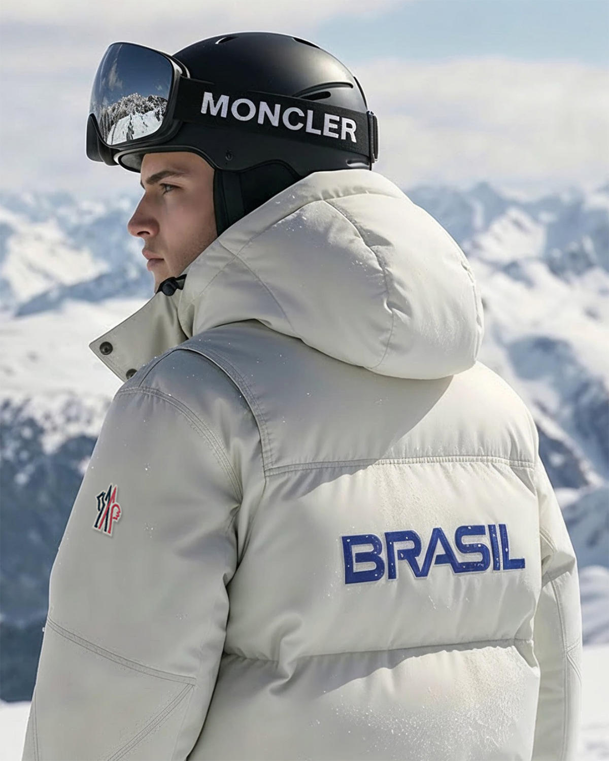 Moncler Returns With Team Brazil At Milano Cortina 2026