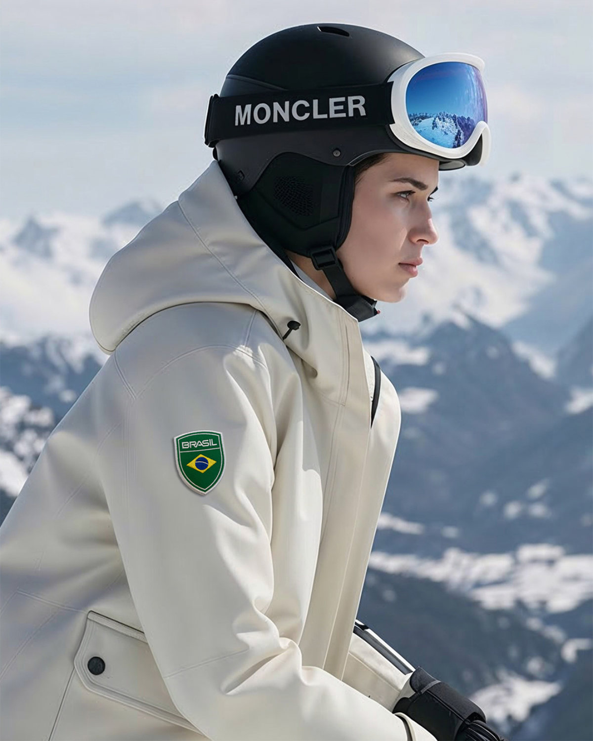 Moncler Returns With Team Brazil At Milano Cortina 2026