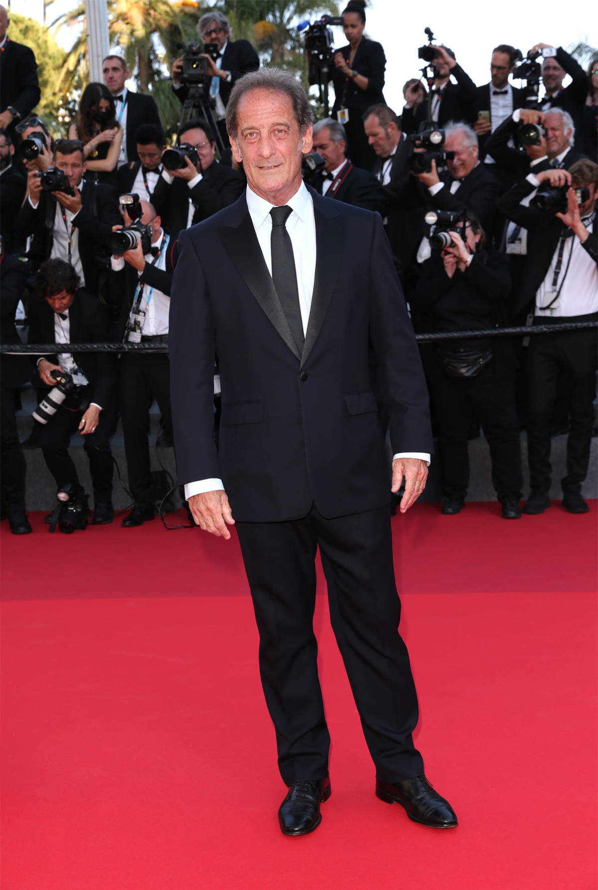 Vincent Lindon In CELINE HOMME During The 75th Cannes Film Festival