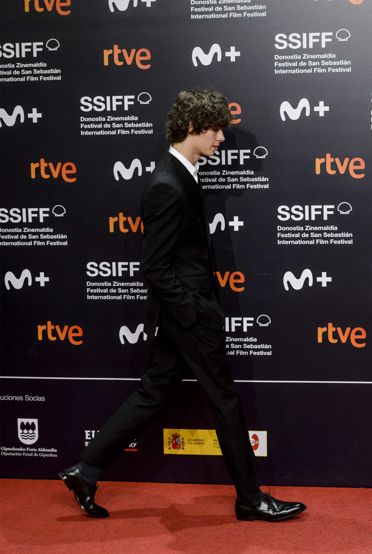 Vincent Lacoste & Paul Kircher In CELINE HOMME At The San Sebastian International Film Festival
