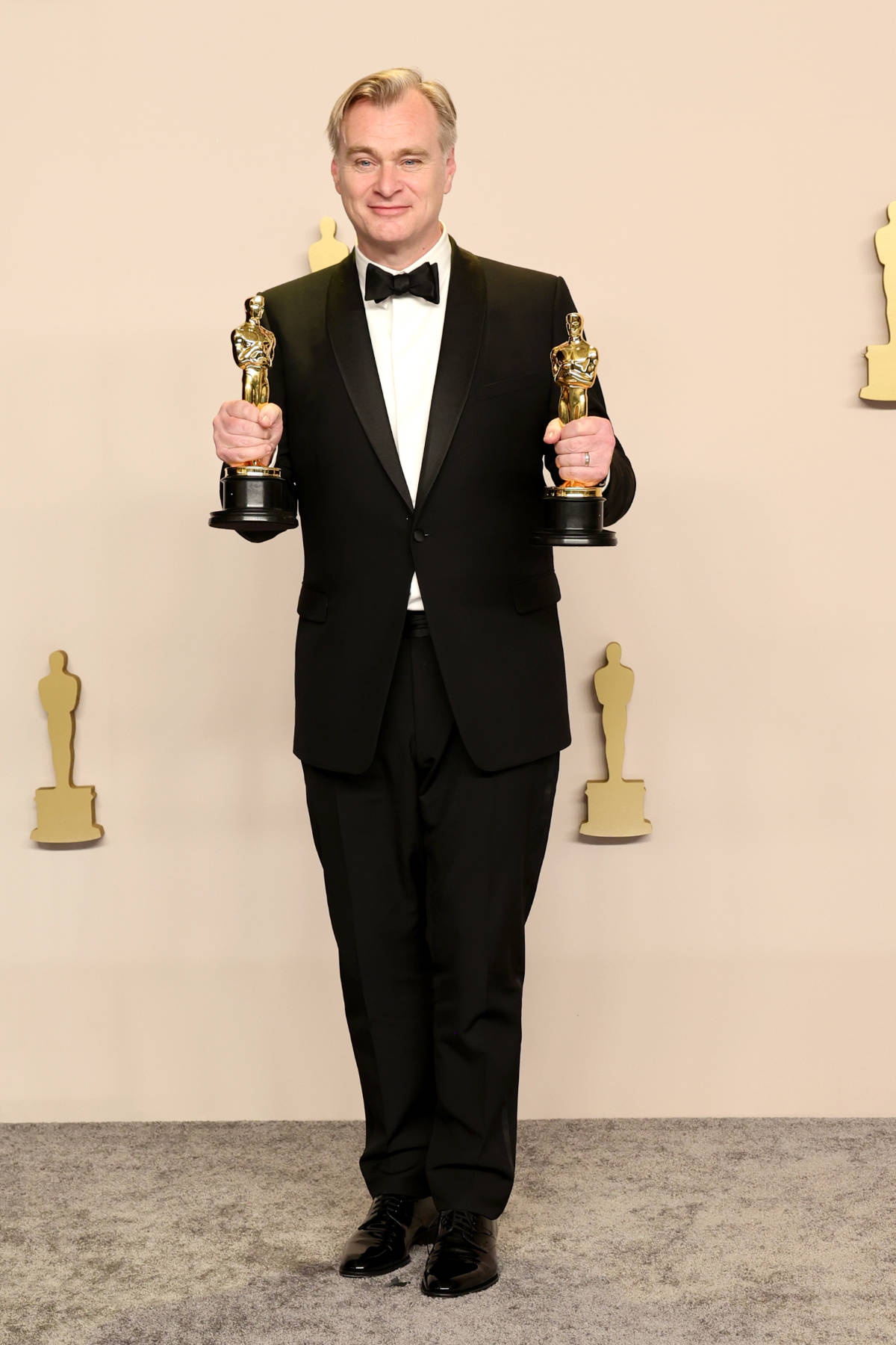 Christopher Nolan In Dior At The 96th Annual Academy Awards