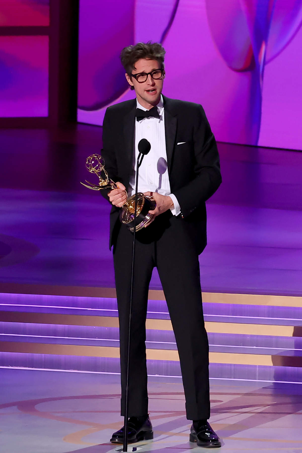 Celebrities In Thom Browne At The 76th Annual Emmy Awards