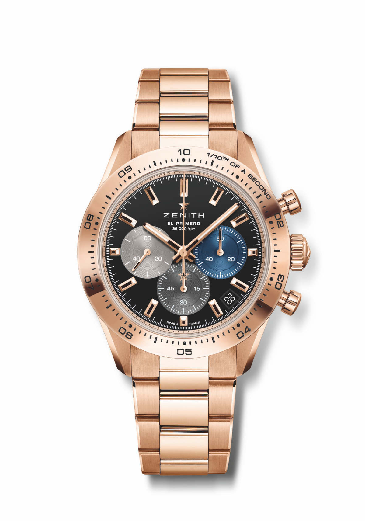 Zenith Expands The Award-Winning Chronomaster Sport Line With Gold And Two-Tone Versions