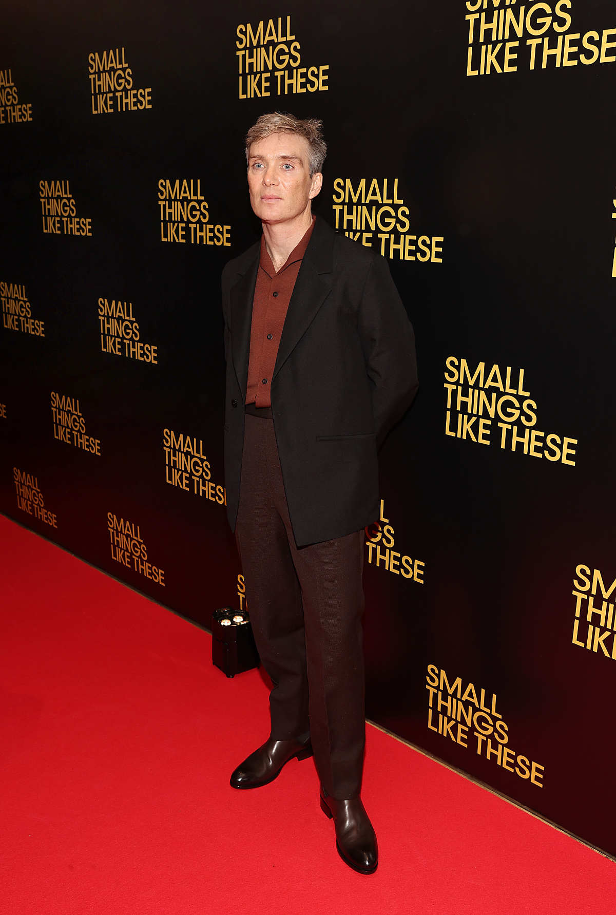 Cillian Murphy & Tim Cook In Zegna