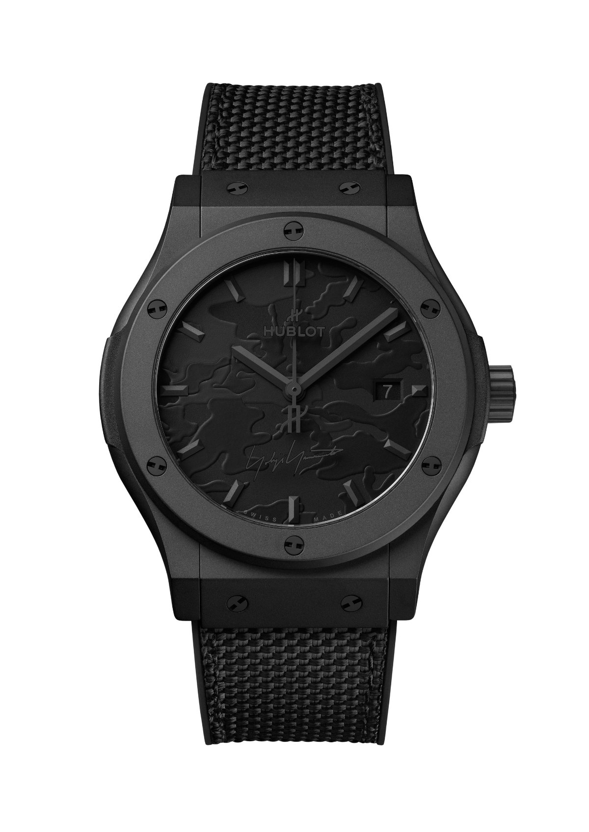 Hublot Classic Fusion Yohji Yamamoto All Black Camo: Where Black Becomes Essence