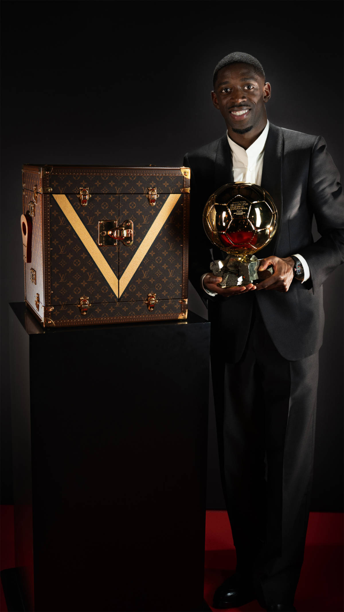 Louis Vuitton Elevates The 2025 Ballon D’Or® With Bespoke Trophy Trunks