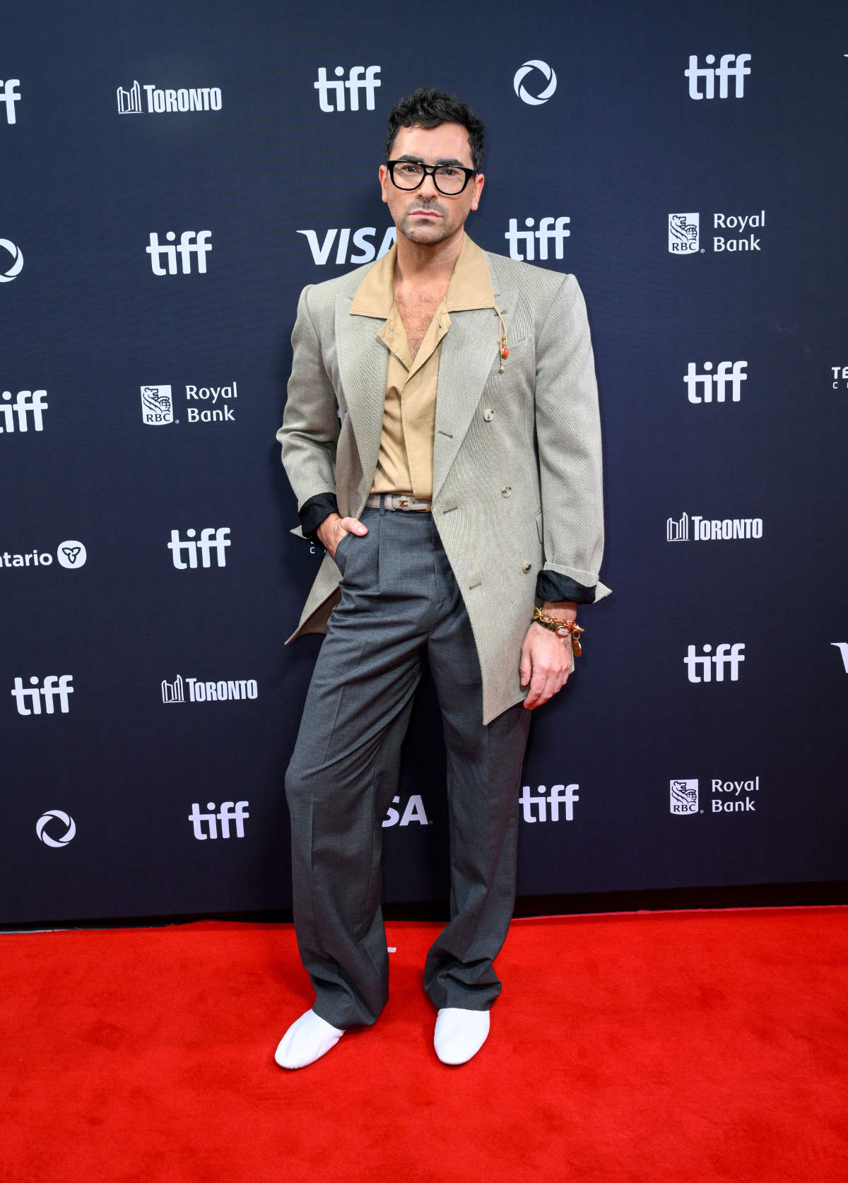 Dan Levy Wears CELINE To The 50th Toronto International Film Festival