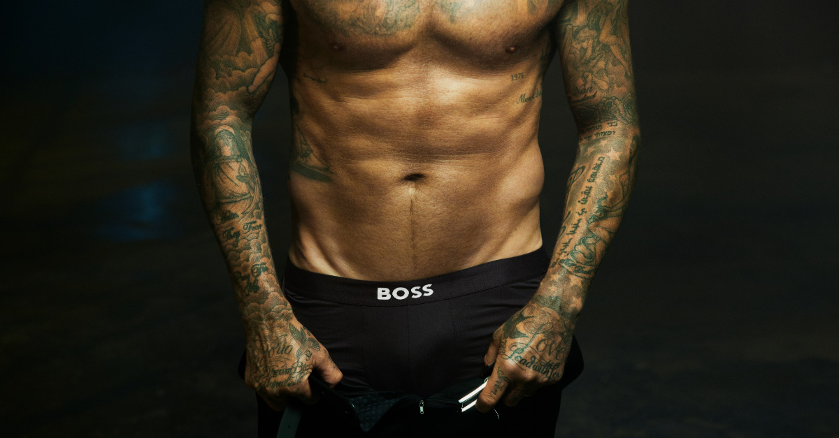 David Beckham Stars In New Boss One Bodywear Campaign