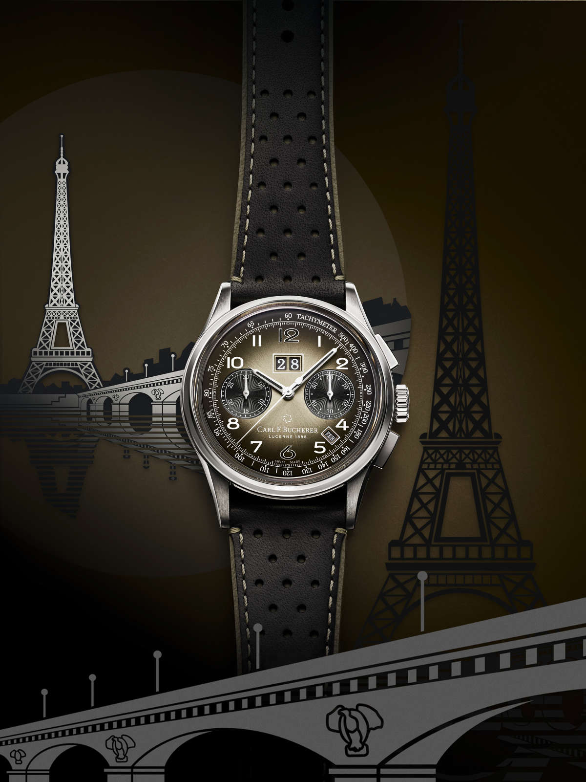 The Carl F. Bucherer Heritage Bicompax Annual Hometown Edition