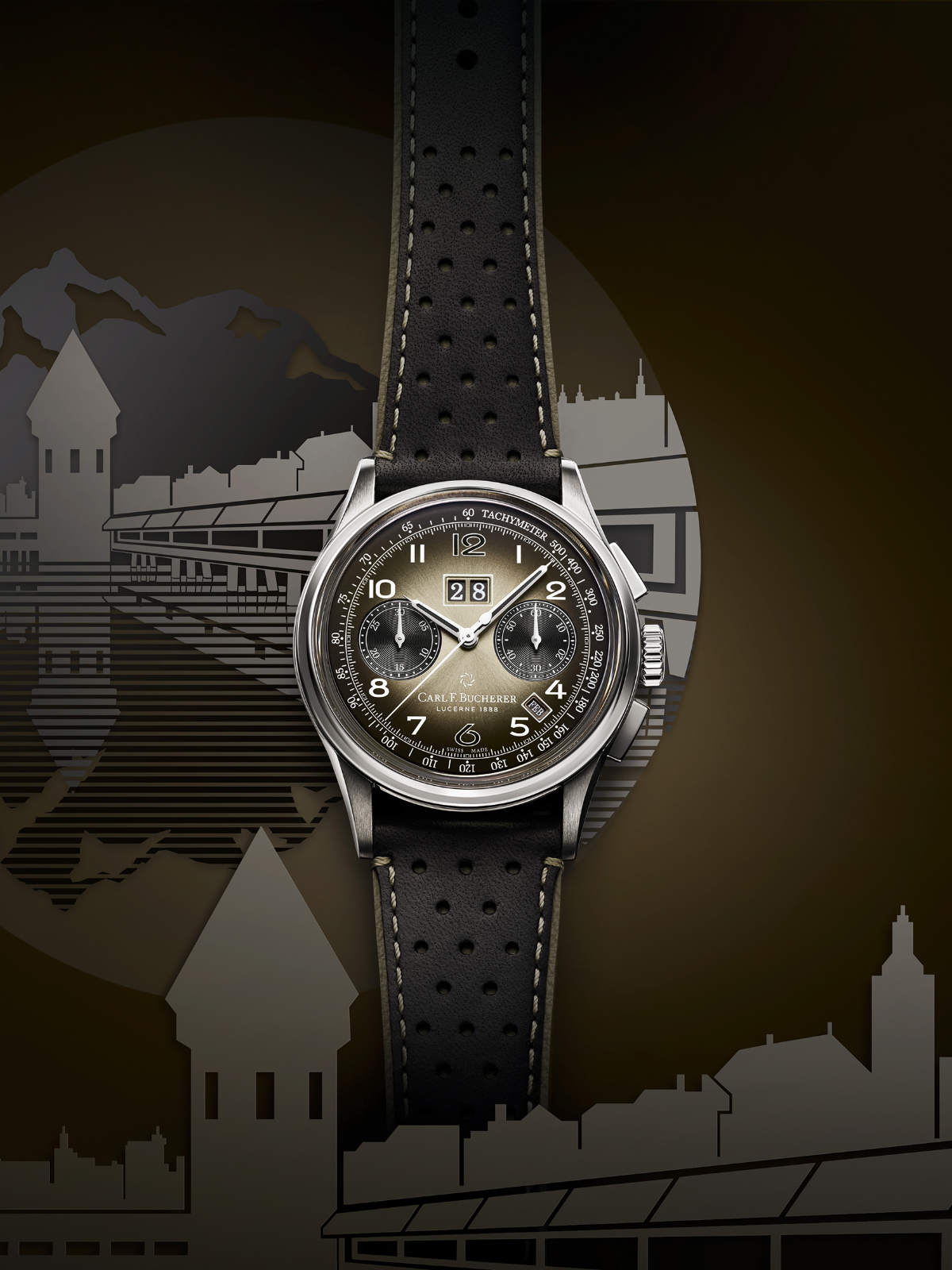 The Carl F. Bucherer Heritage Bicompax Annual Hometown Edition