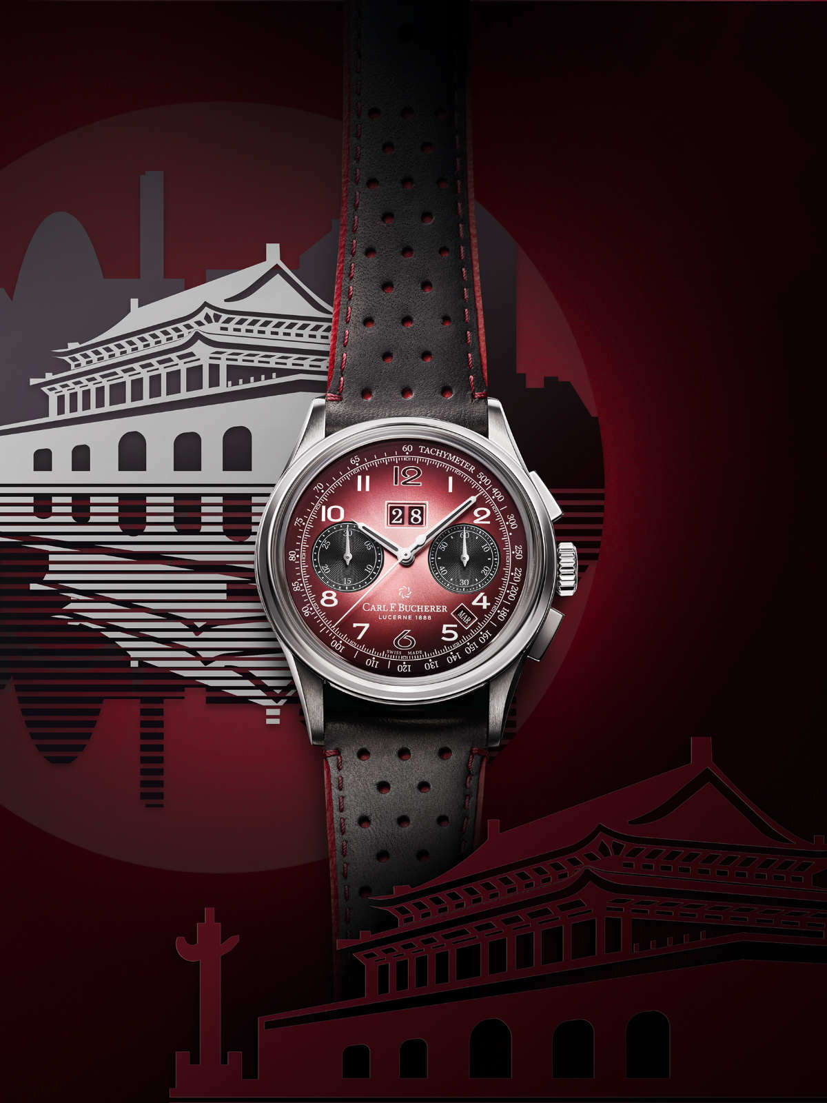 The Carl F. Bucherer Heritage Bicompax Annual Hometown Edition