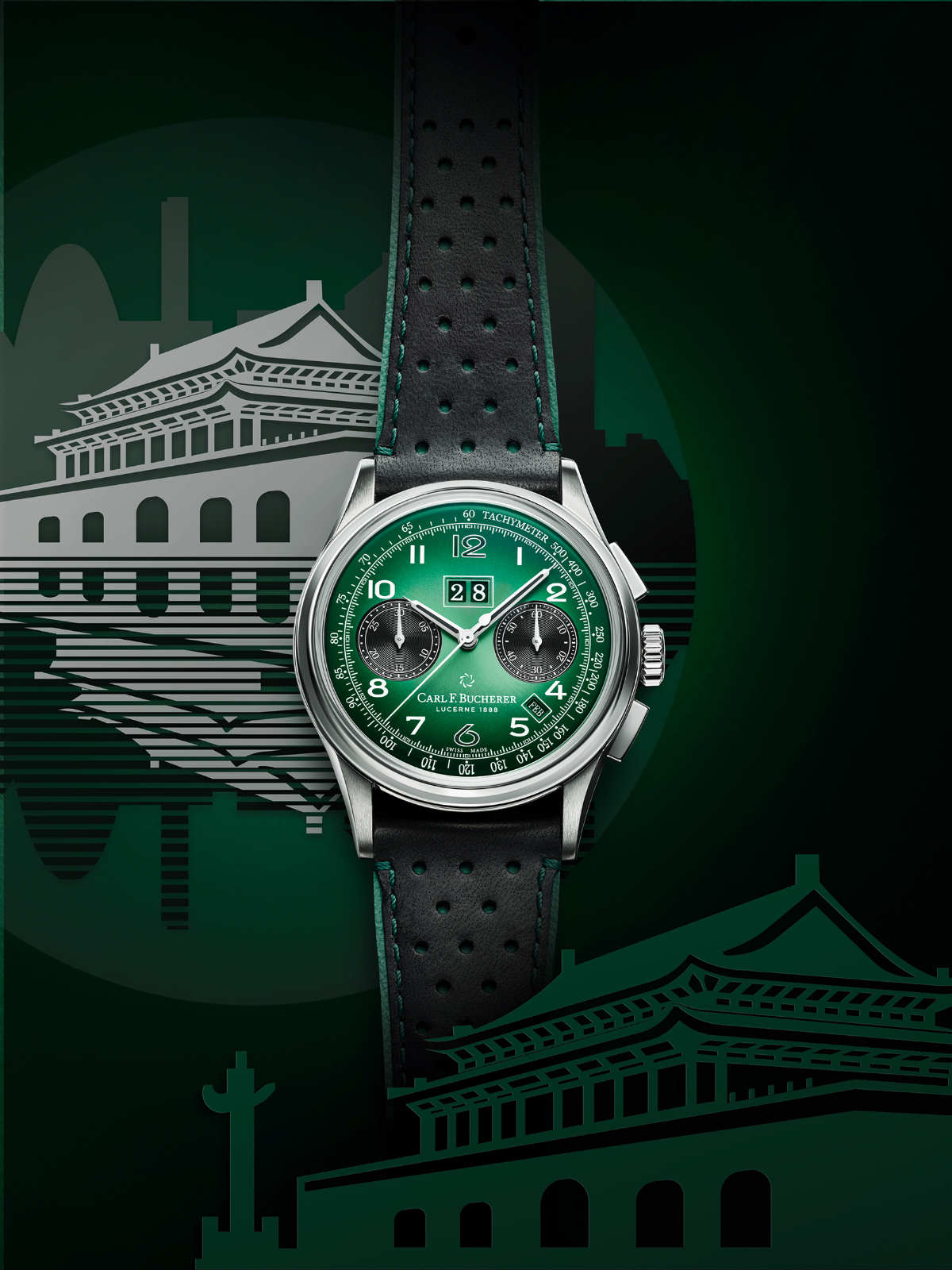 The Carl F. Bucherer Heritage Bicompax Annual Hometown Edition