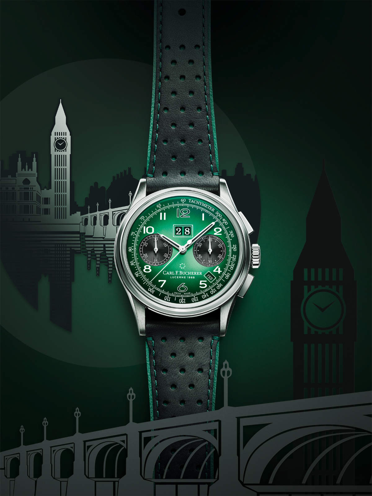 The Carl F. Bucherer Heritage Bicompax Annual Hometown Edition
