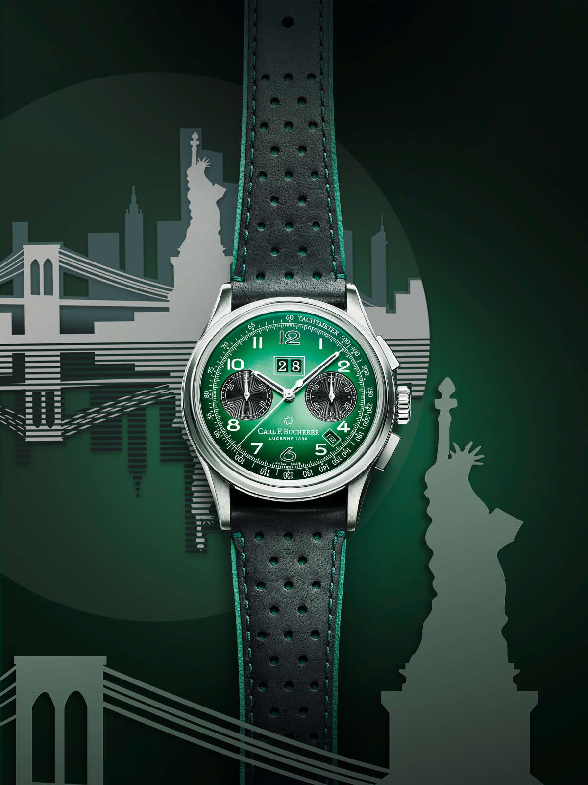 The Carl F. Bucherer Heritage Bicompax Annual Hometown Edition