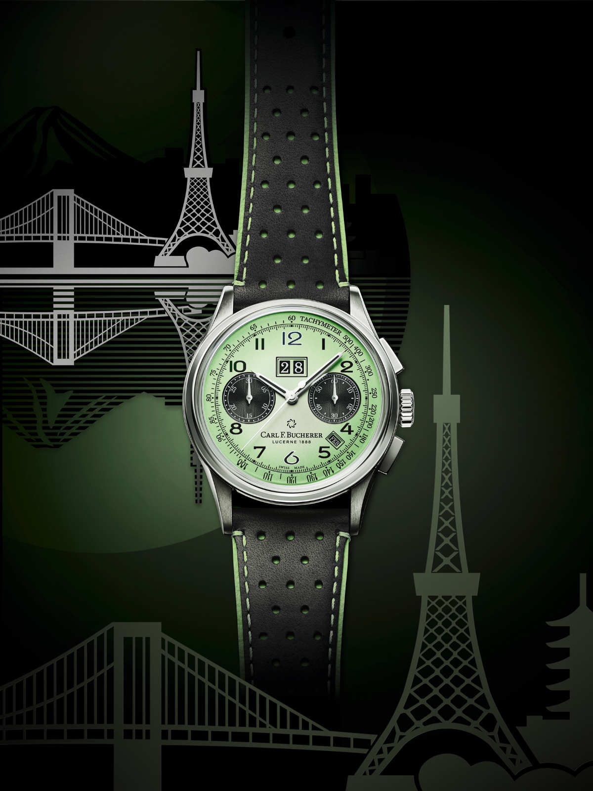 The Carl F. Bucherer Heritage Bicompax Annual Hometown Edition