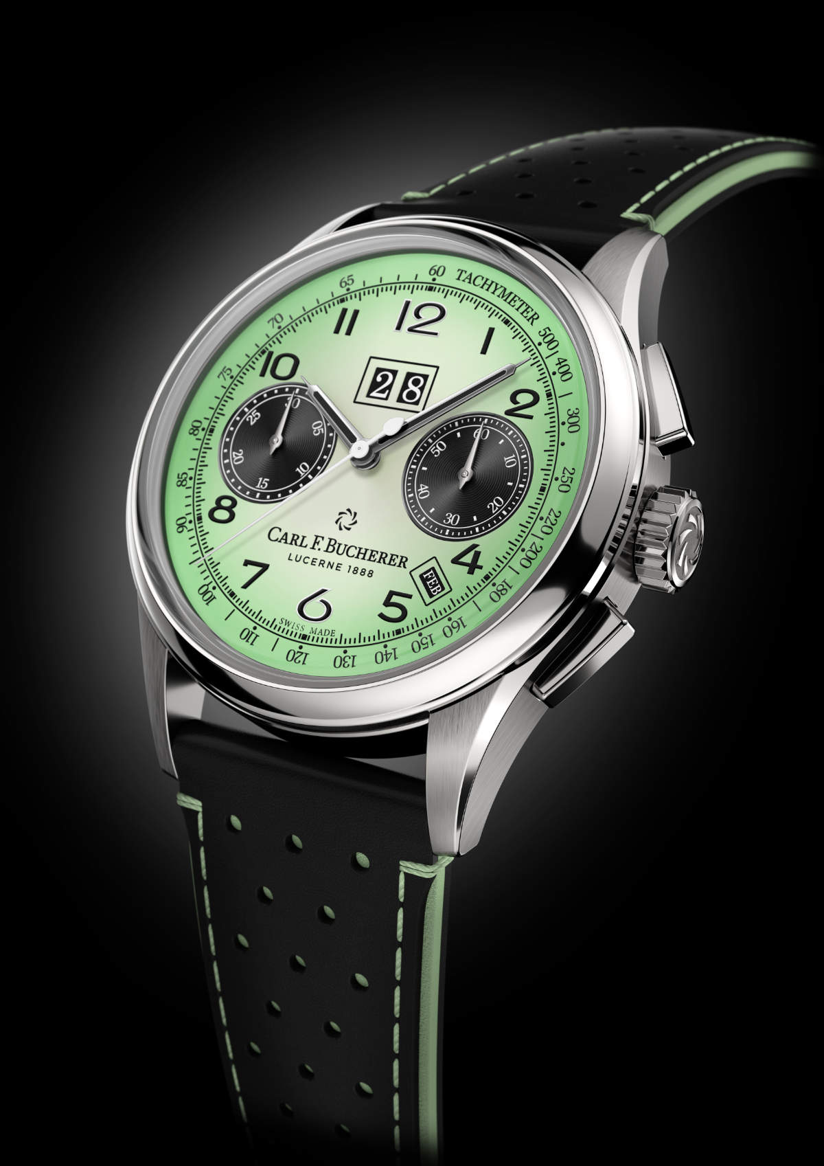 The Carl F. Bucherer Heritage Bicompax Annual Hometown Edition