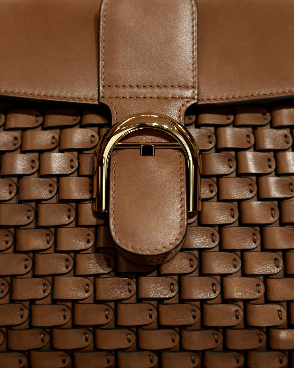Shop DELVAUX Lingot 2022-23FW Leather Shoulder Bags by 5etoiles