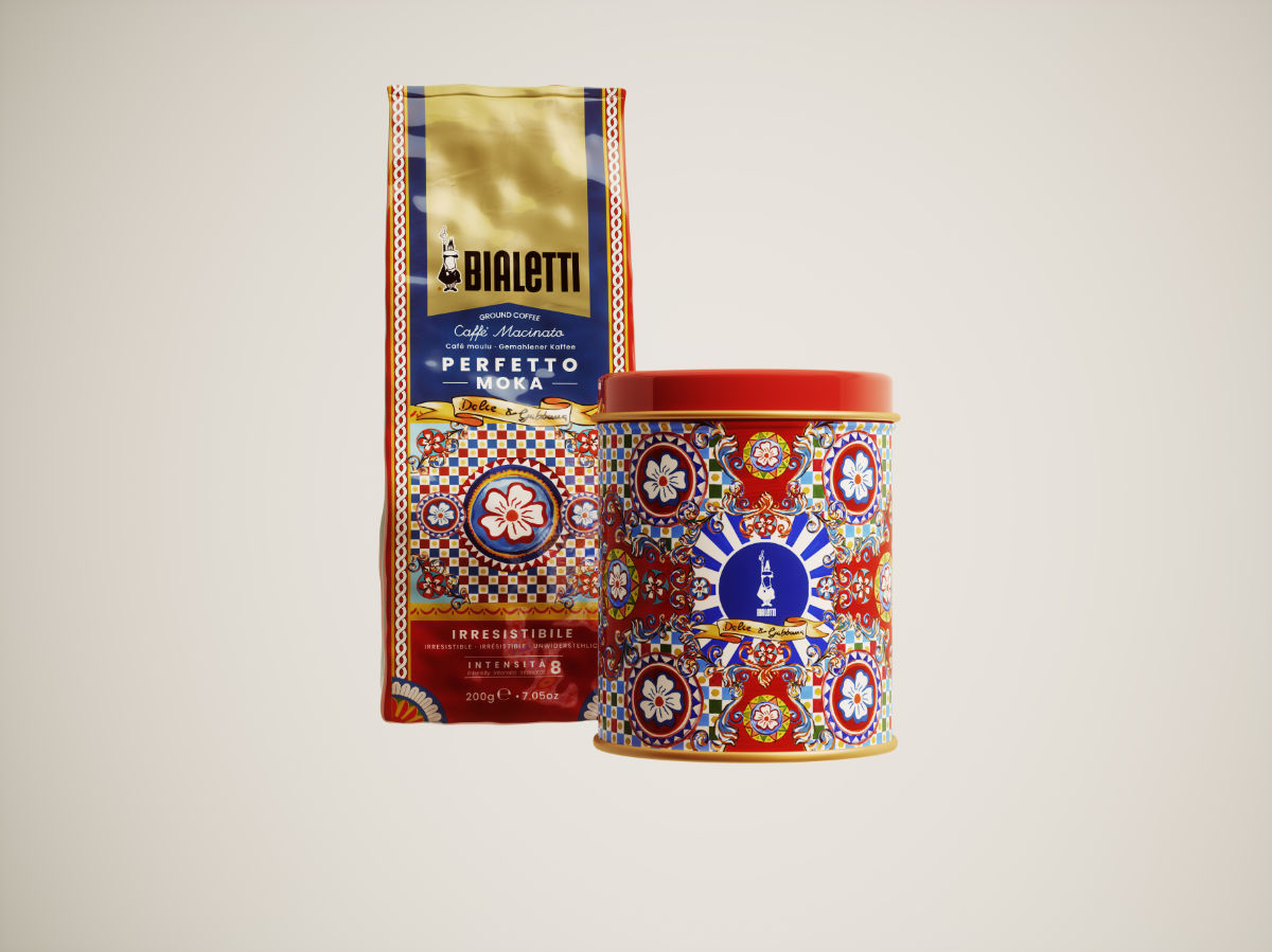 Dolce&Gabbana And Bialetti Extend Their Collaboration To Coffee: Launching Perfetto Moka Irresistibi