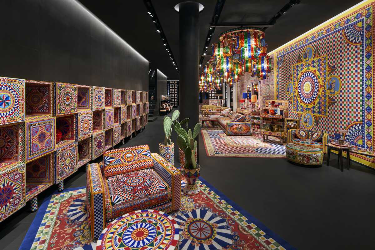 Dolce&Gabbana's First Boutique Dedicated To The World Of Furnishing Accessories