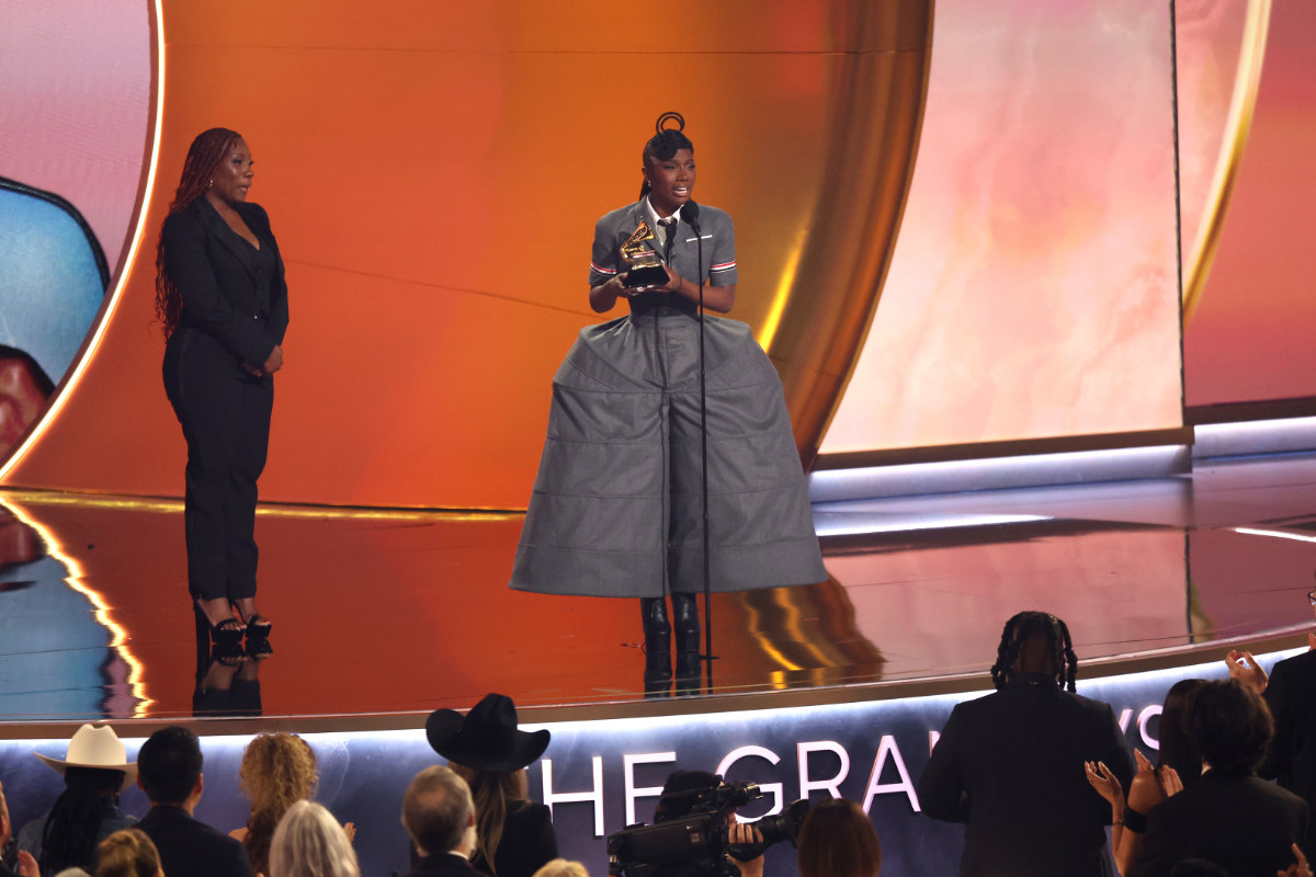 Doechii In Thom Browne At The 67th Grammy Awards