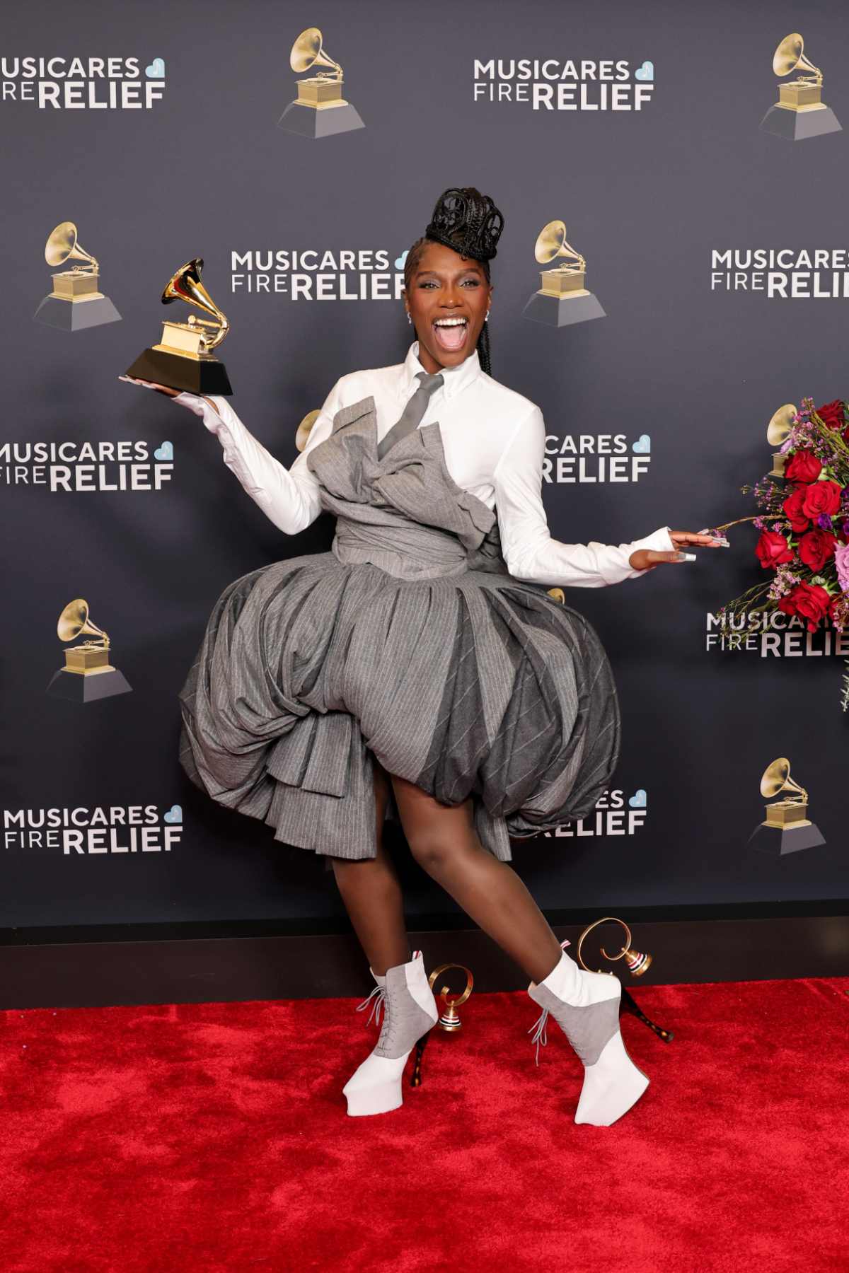 Doechii In Thom Browne At The 67th Grammy Awards