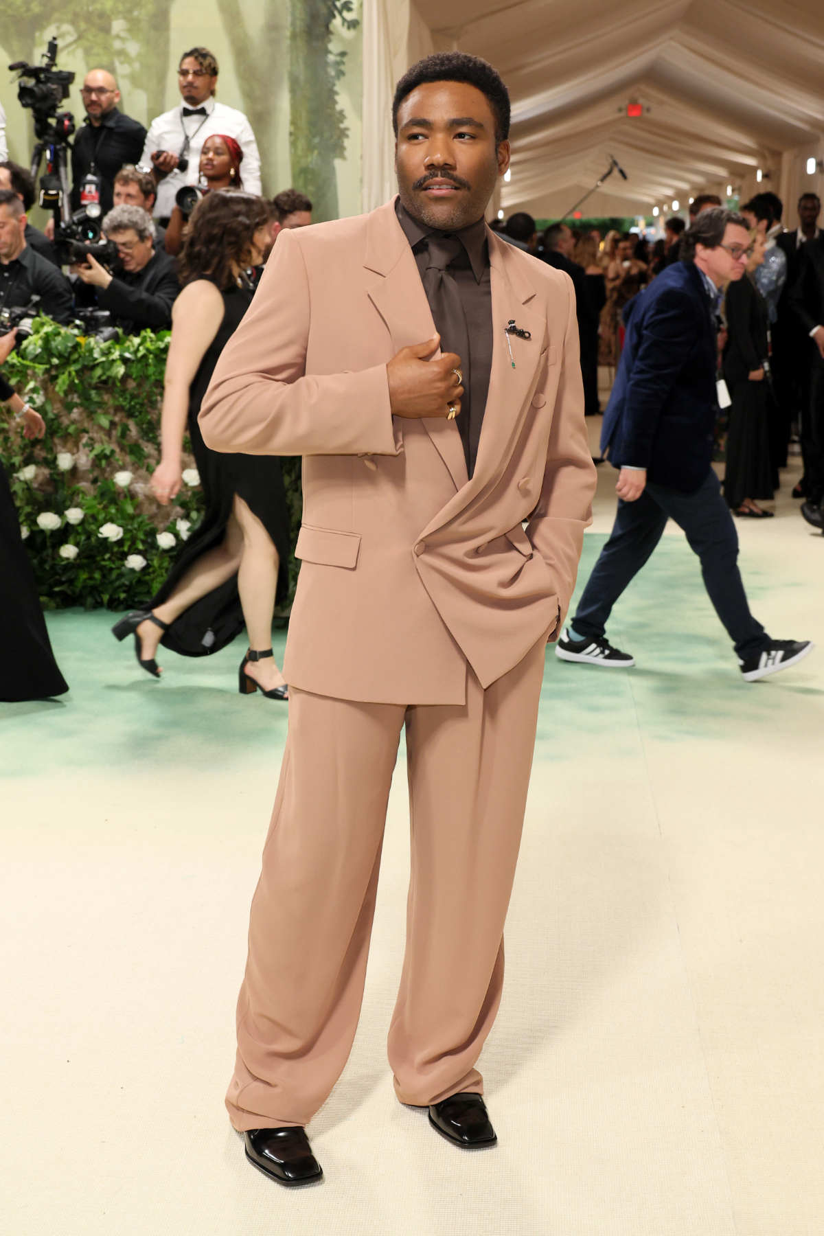 Celebrities In Saint Laurent At 2024 Met Gala