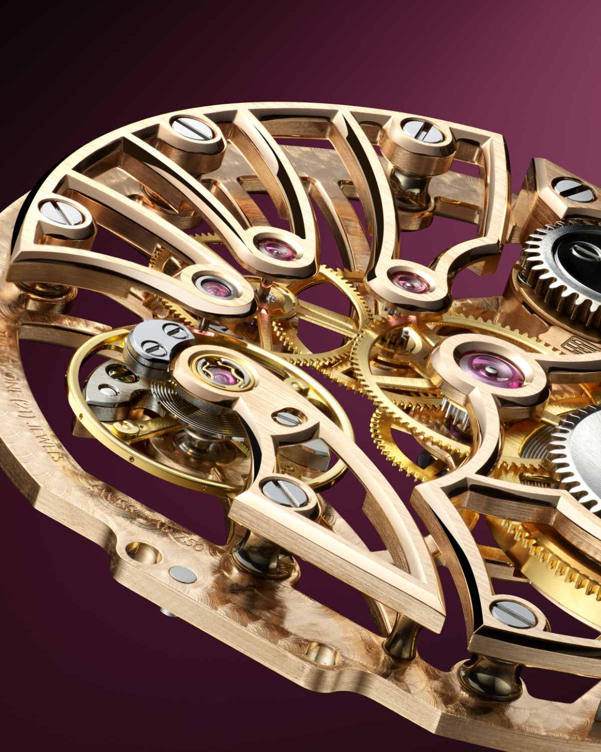 Daniel Roth Extra Plat Rose Gold Skeleton