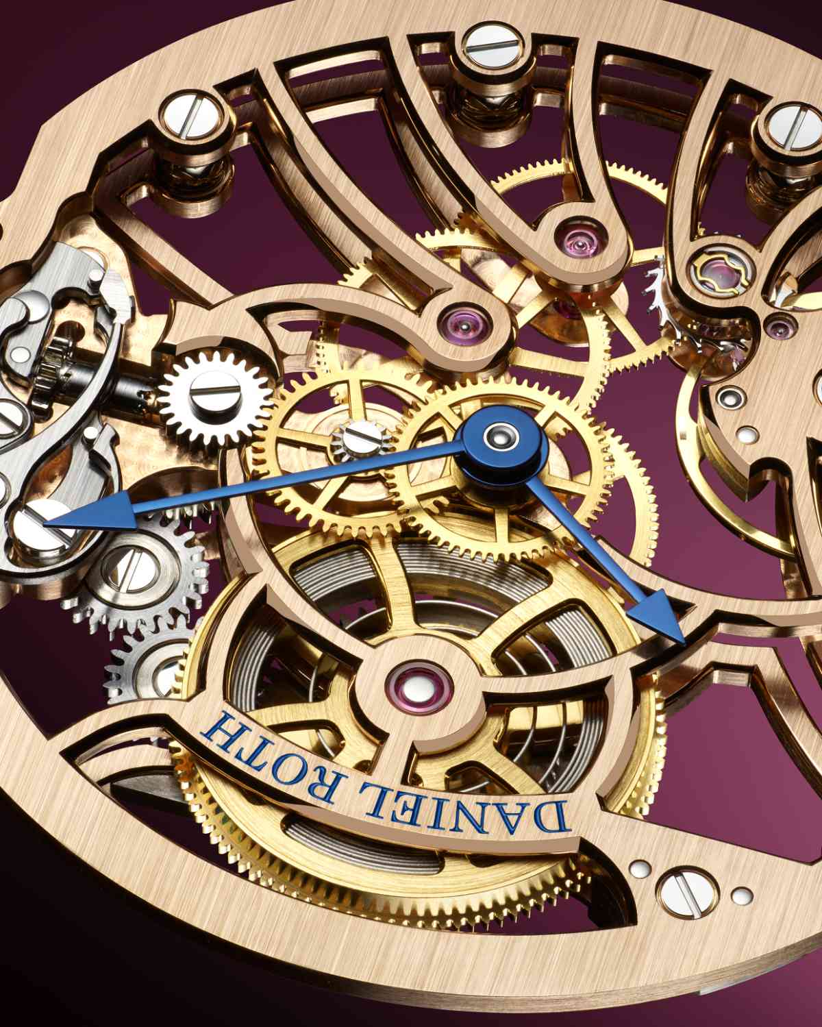 Daniel Roth Extra Plat Rose Gold Skeleton