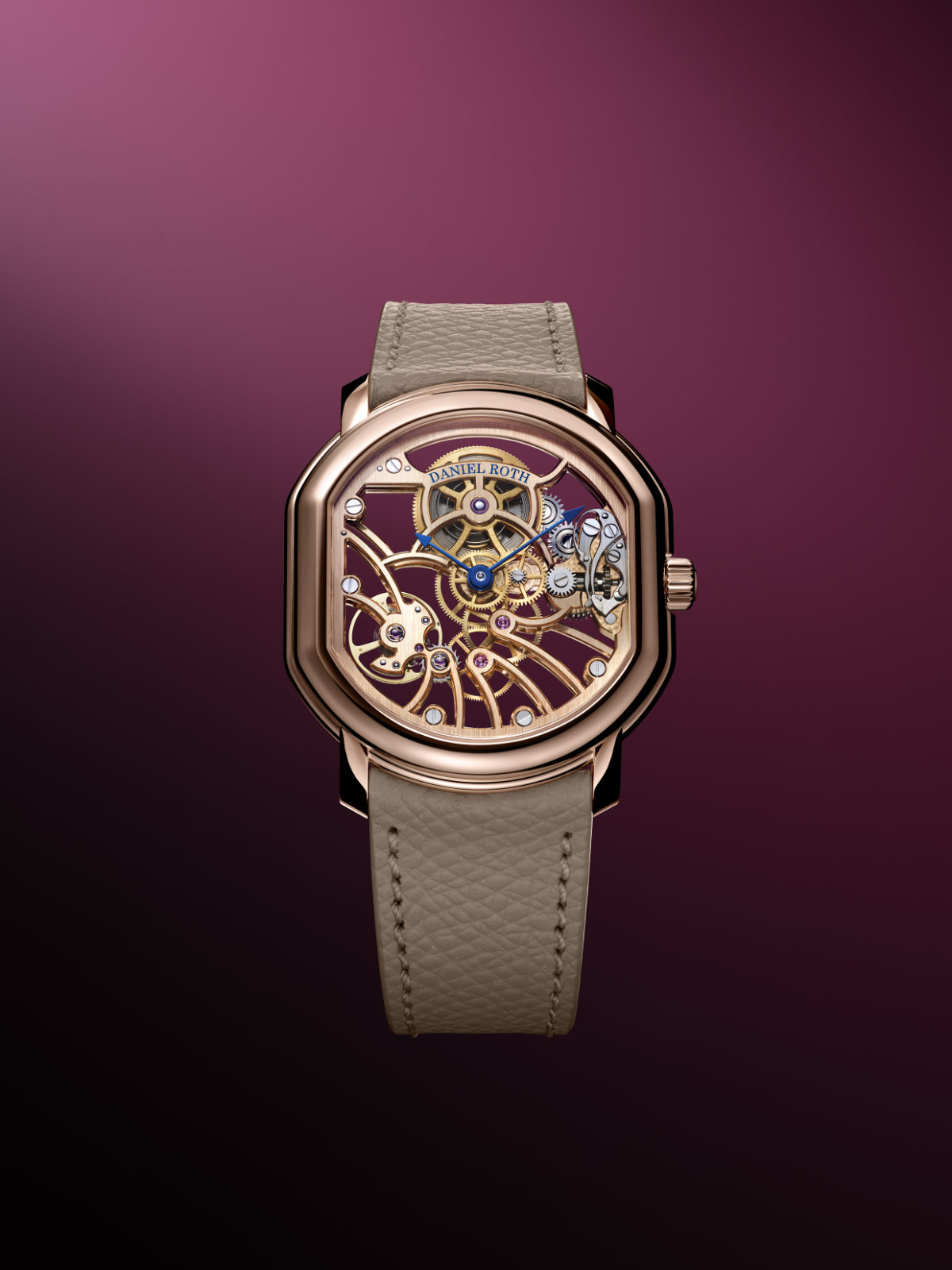 Daniel Roth Extra Plat Rose Gold Skeleton