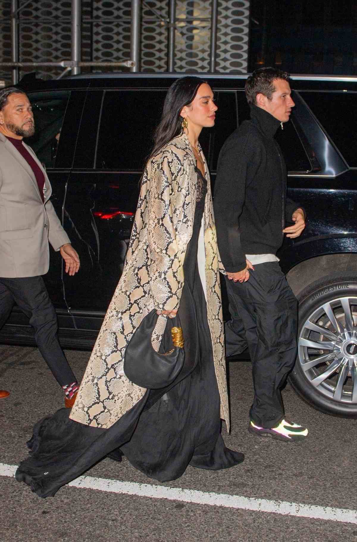 Dua Lipa Elevates Parisian Chic With Schiaparelli’s Soufflé Bag