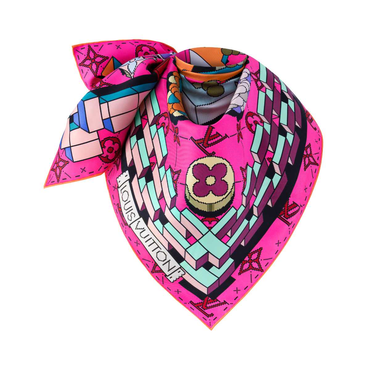 Louis Vuitton Presents LV Art Silk Squares, A New Collection Of Silk Scarves