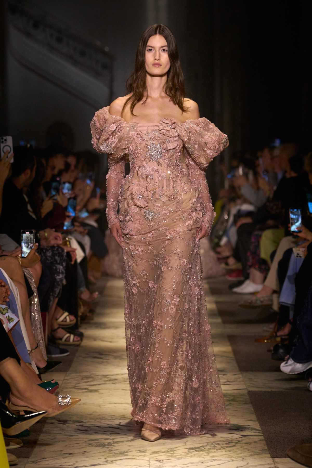 Elie Saab Presents His New Haute Couture Autumn Winter 2025-26 Collection: La Nouvelle Cour