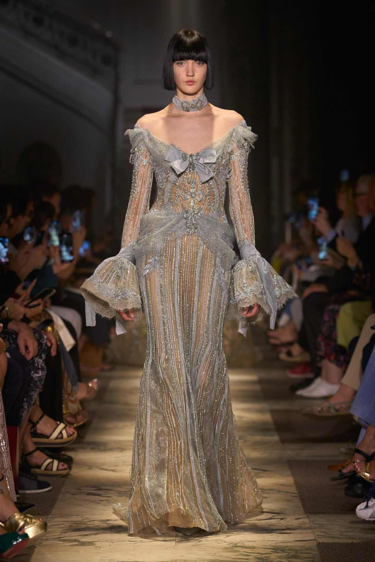 Elie Saab Presents His New Haute Couture Autumn Winter 2025-26 Collection: La Nouvelle Cour