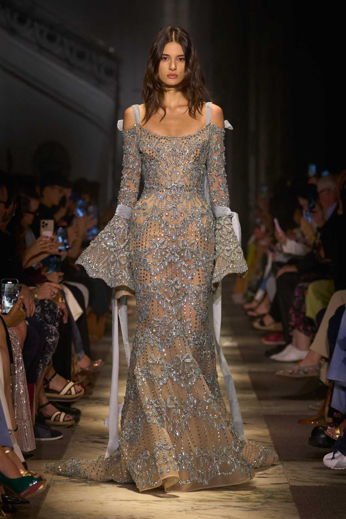 Elie Saab Presents His New Haute Couture Autumn Winter 2025-26 Collection: La Nouvelle Cour