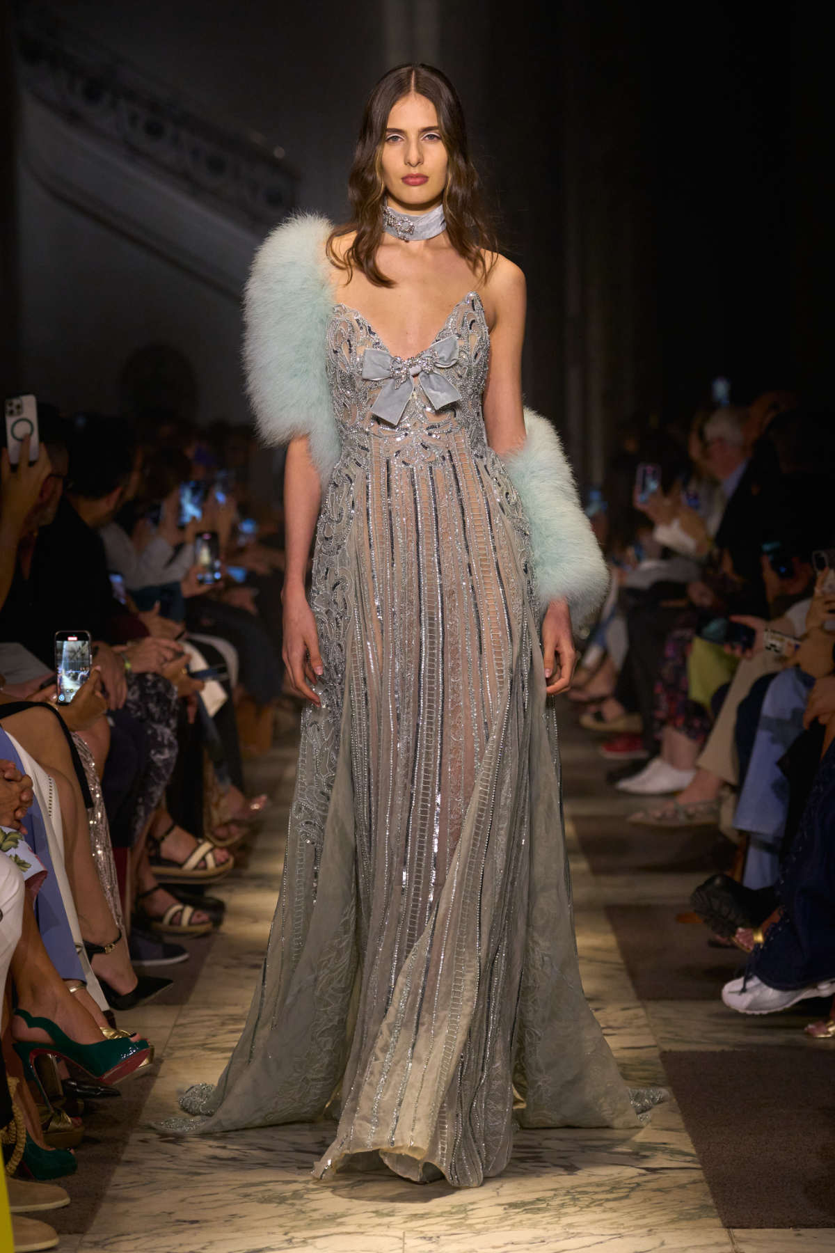 Elie Saab Presents His New Haute Couture Autumn Winter 2025-26 Collection: La Nouvelle Cour