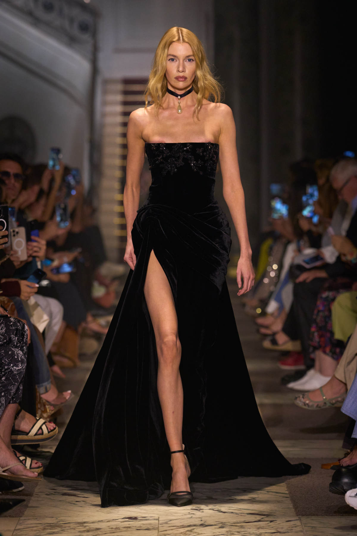 Elie Saab Presents His New Haute Couture Autumn Winter 2025-26 Collection: La Nouvelle Cour
