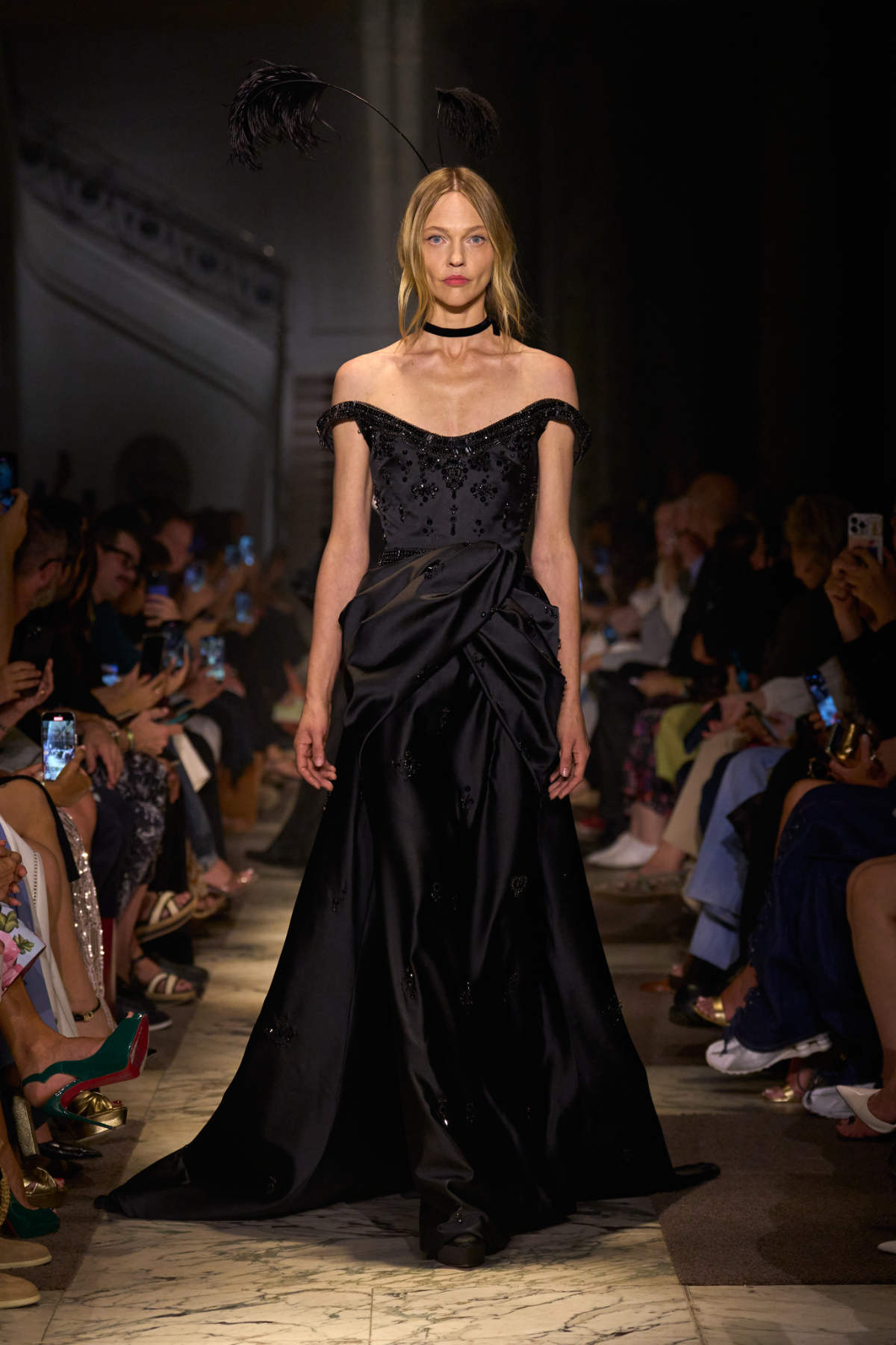 Elie Saab Presents His New Haute Couture Autumn Winter 2025-26 Collection: La Nouvelle Cour