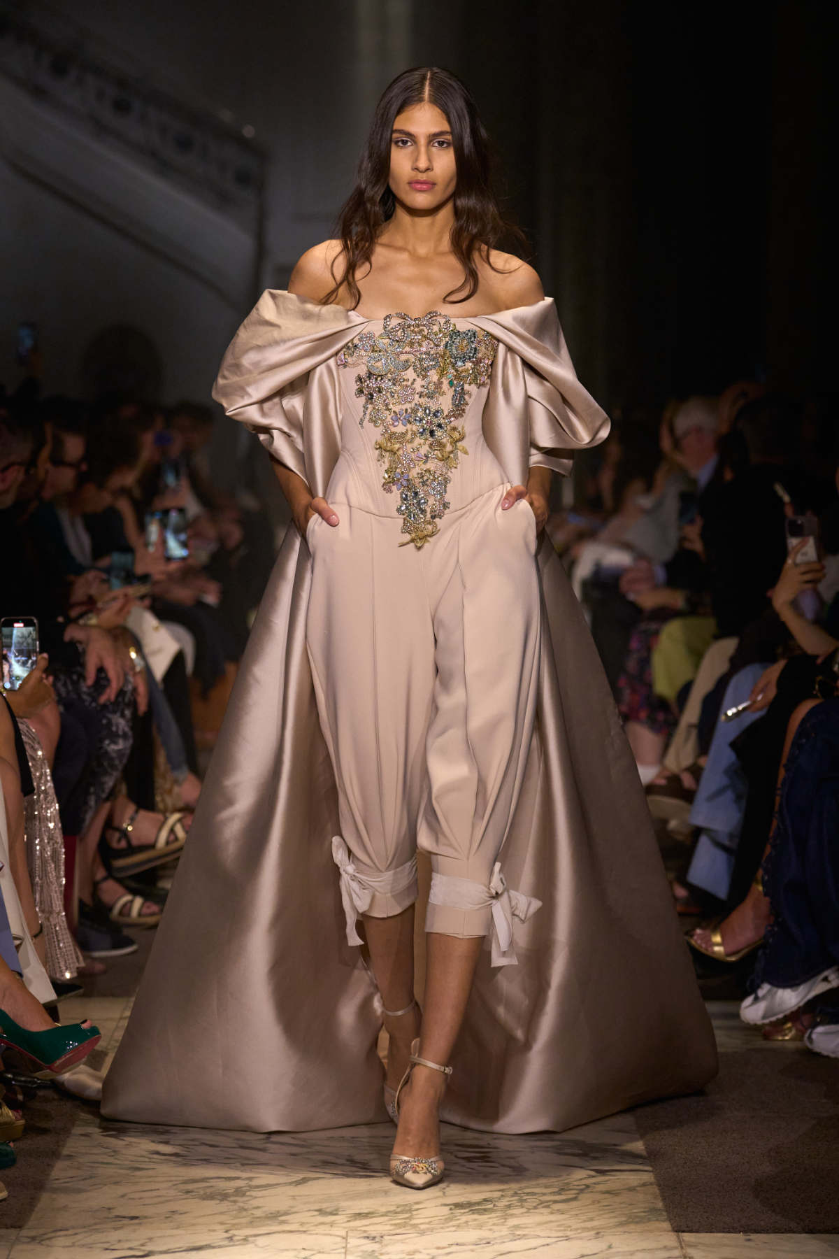 Elie Saab Presents His New Haute Couture Autumn Winter 2025-26 Collection: La Nouvelle Cour