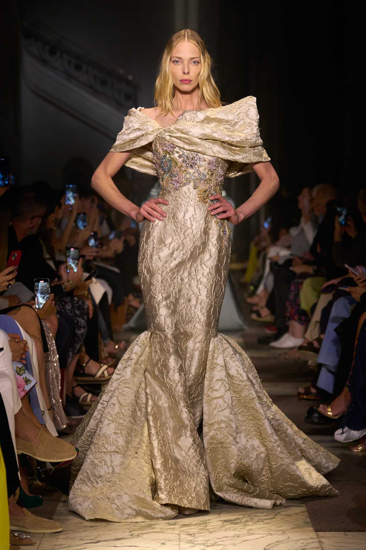 Elie Saab Presents His New Haute Couture Autumn Winter 2025-26 Collection: La Nouvelle Cour