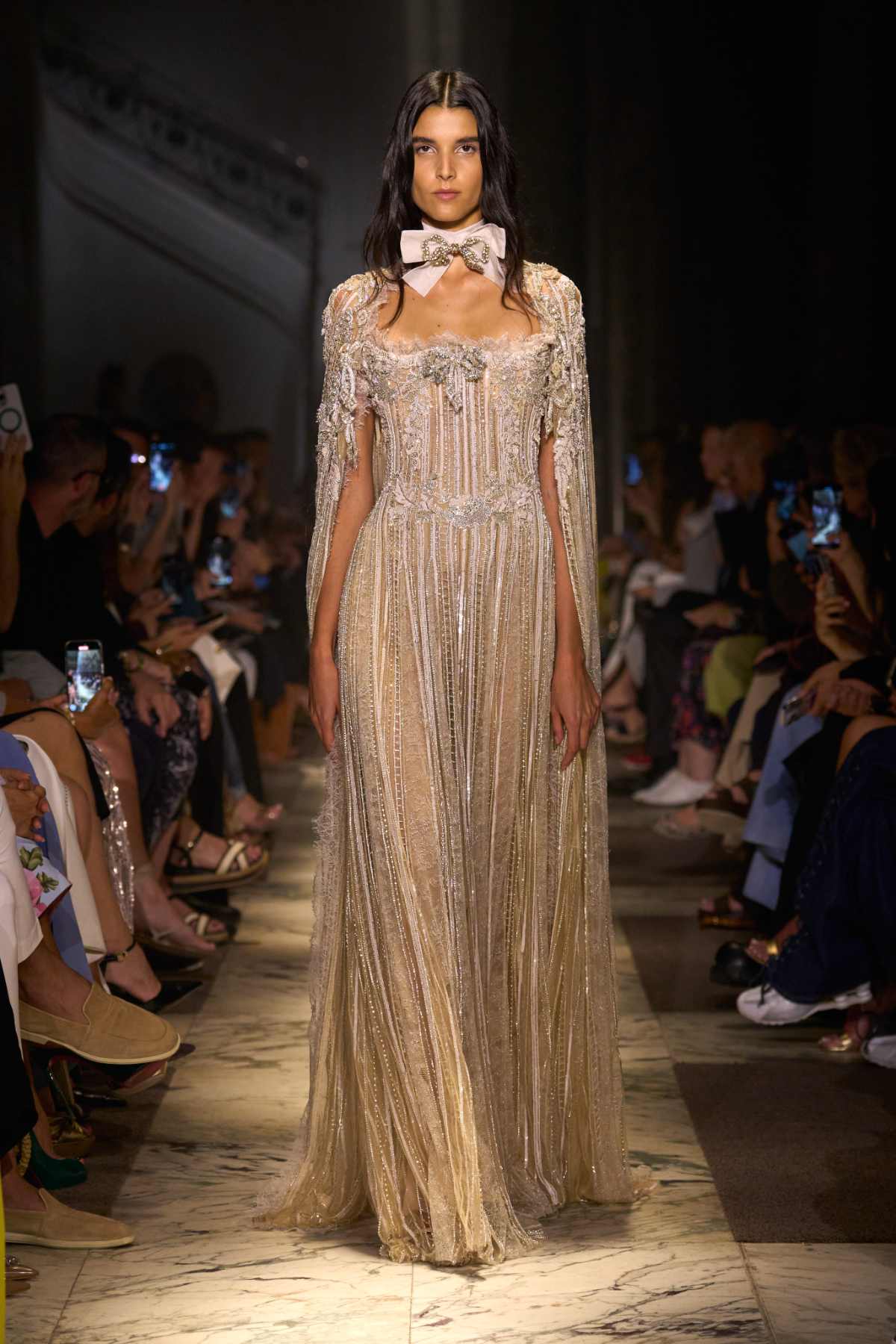 Elie Saab Presents His New Haute Couture Autumn Winter 2025-26 Collection: La Nouvelle Cour