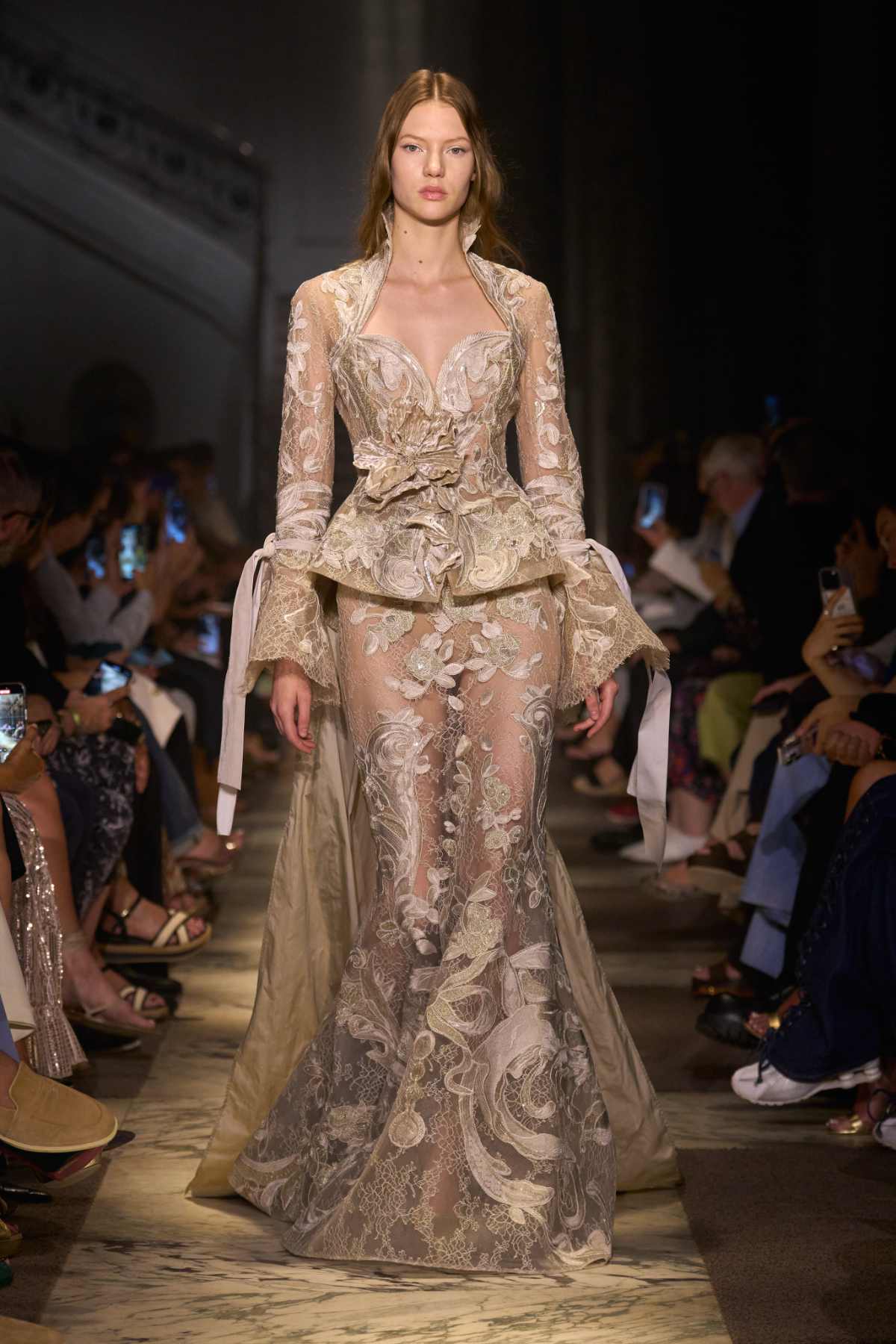 Elie Saab Presents His New Haute Couture Autumn Winter 2025-26 Collection: La Nouvelle Cour