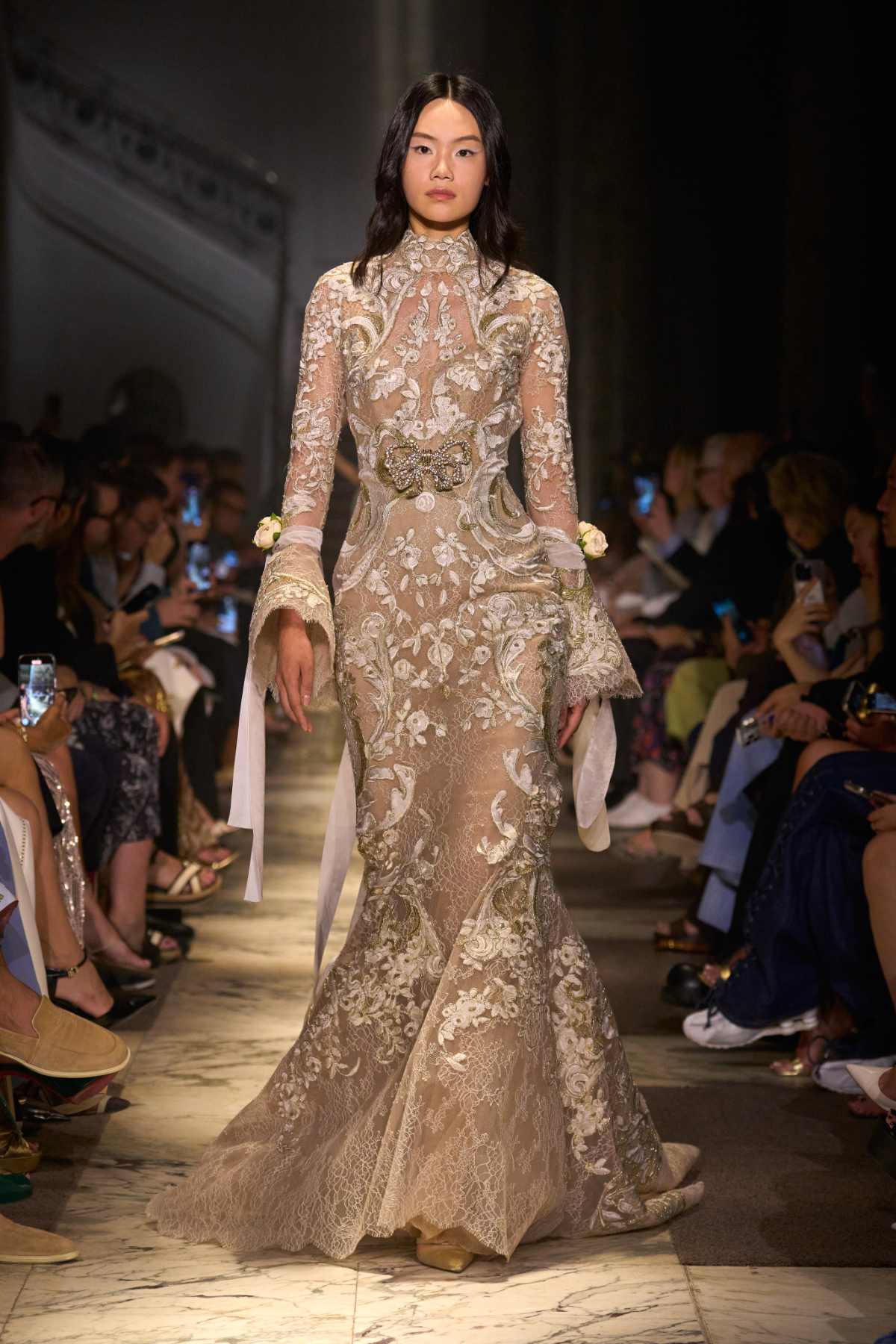 Elie Saab Presents His New Haute Couture Autumn Winter 2025-26 Collection: La Nouvelle Cour