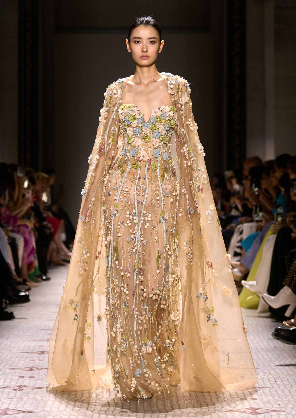 Elie Saab Presents His New Haute Couture Fall/Winter 2024-25 Collection: An Enchanted Serenade