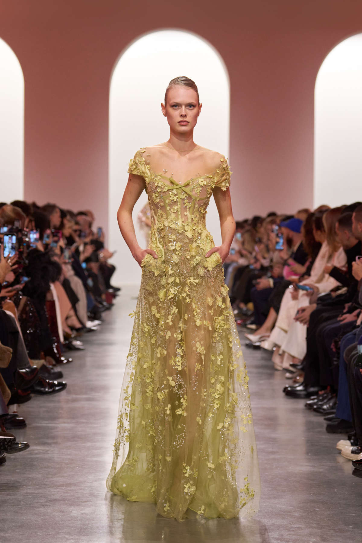 Elie Saab Presents His New Haute Couture Spring Summer 2025 Collection: Portrait Of A Dream